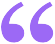 Open quote symbol